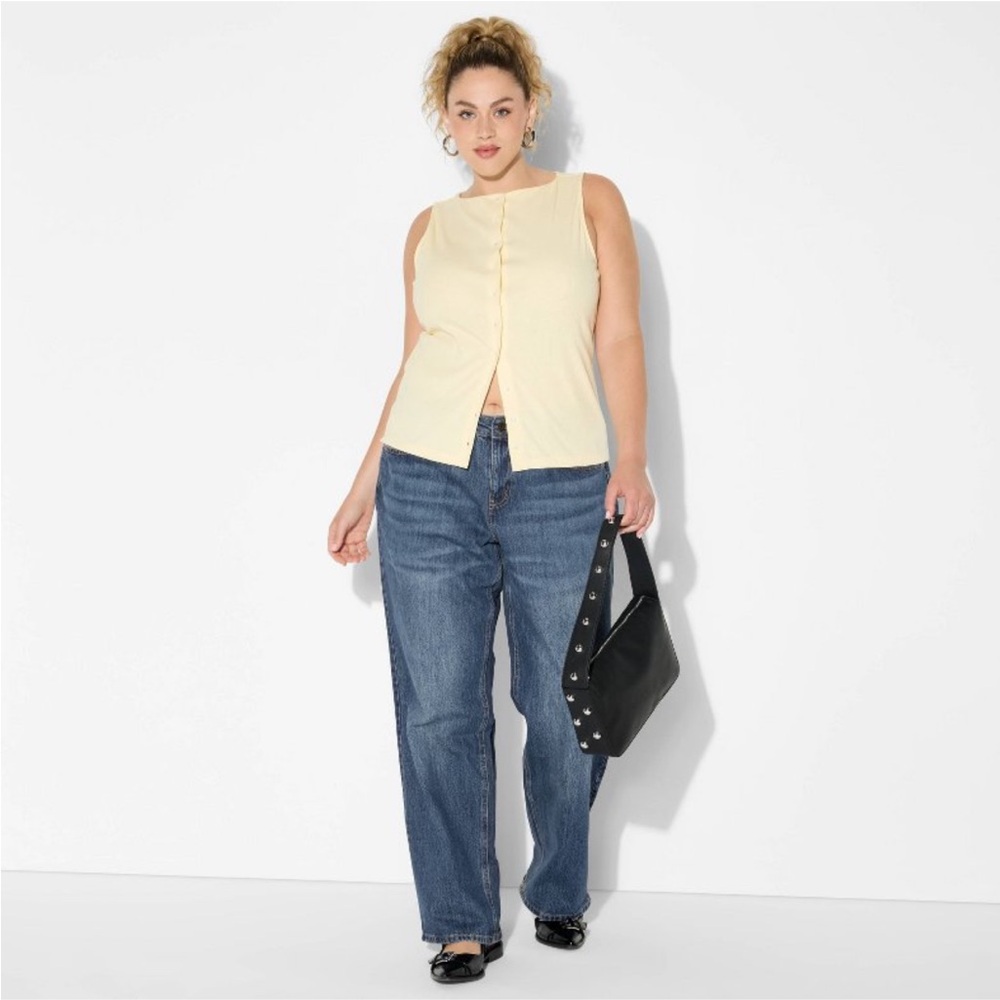 Wild Fable Blue Straight Leg Women's Jeans NWT - size 17